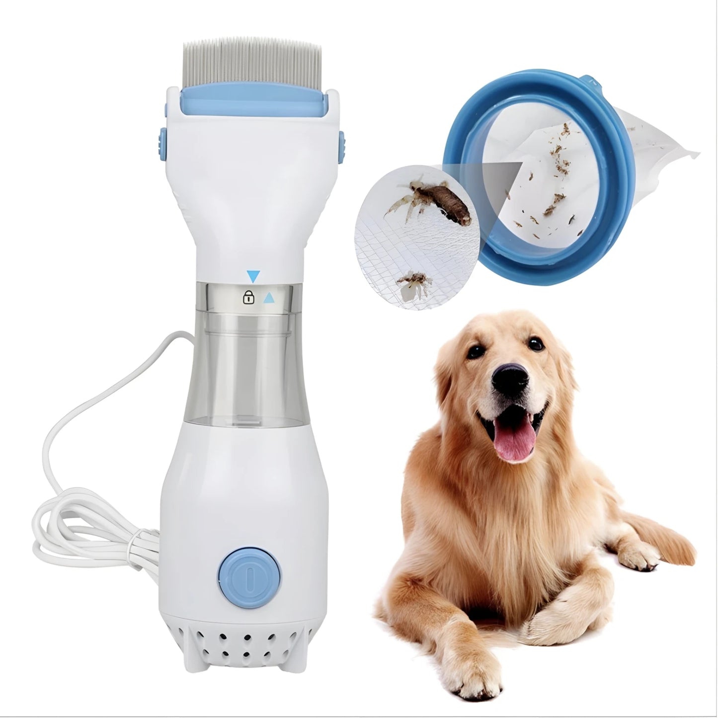 Efficient Flea & Lice Cleaning Comb