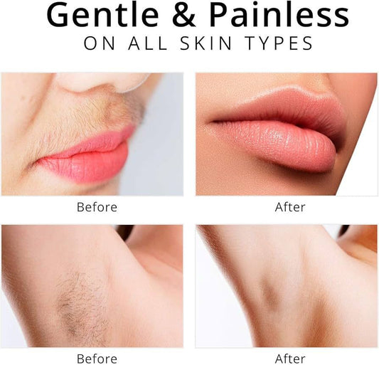 2 in 1 Flawless and Painless Shaver, Rechargeable, Suitable for Face, Built-in LED Light