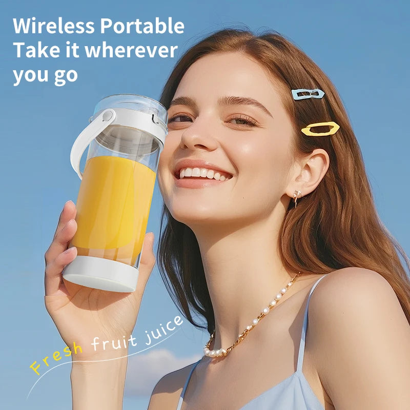 USB Rechargeable Portable Juicer 600ml