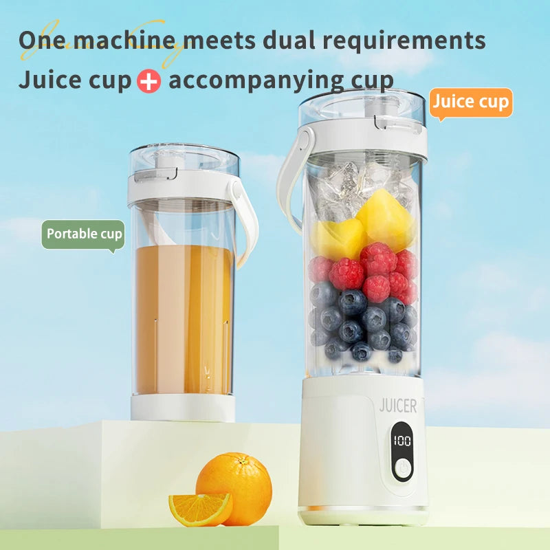 USB Rechargeable Portable Juicer 600ml