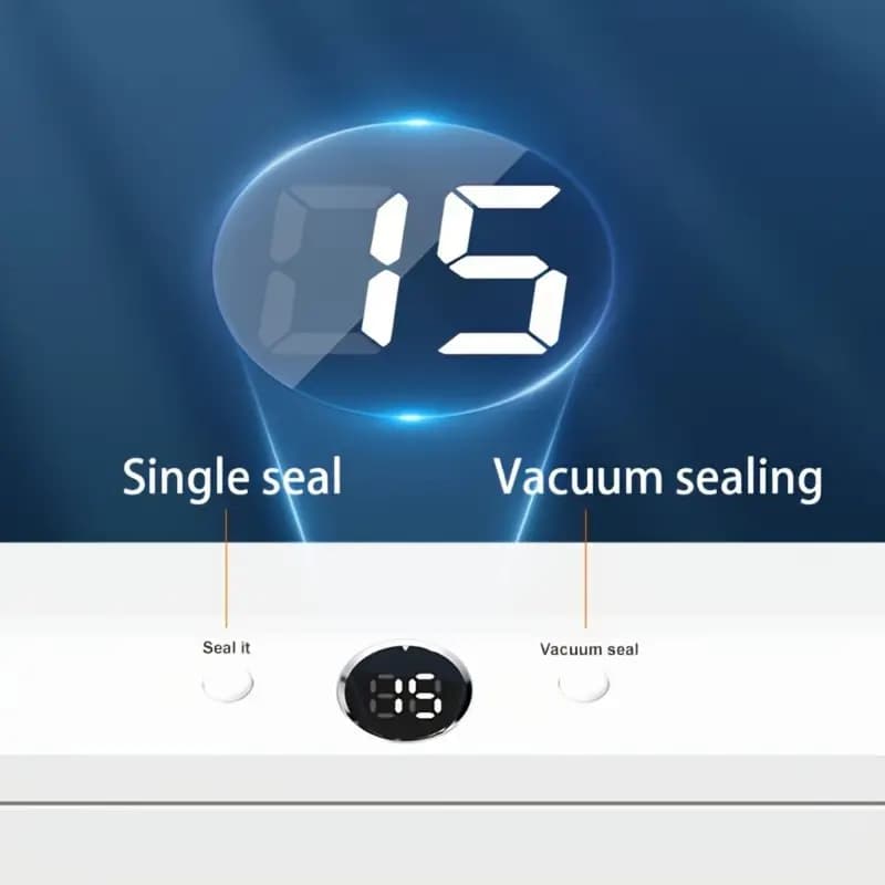 Food Vacuum Sealer Machine, Salad Utensils - Automatic Air Food Sealing System for Dry and Moist Food Storage, - Keep Food Fresh For Longer