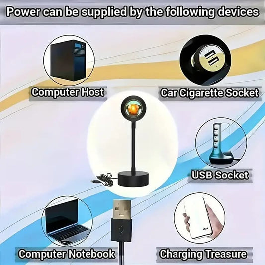 Sunset Projection Lamp -