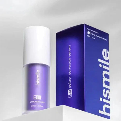 HISMILE V34 Teeth Removing Deep Smoke Stains Gingiva Protection Purple Orthopedic Toothpaste Cleans Oral Cavity