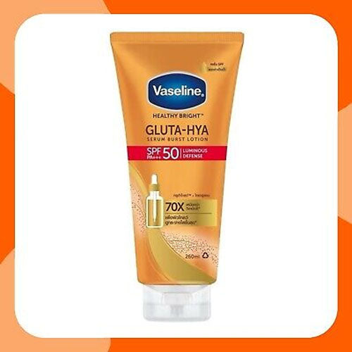 Vaseline Healthy Bright Gluta-Hya Serum Burst Sunscreen SPF50 260ml