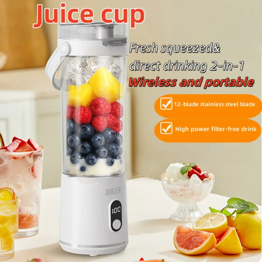 USB Rechargeable Portable Juicer 600ml