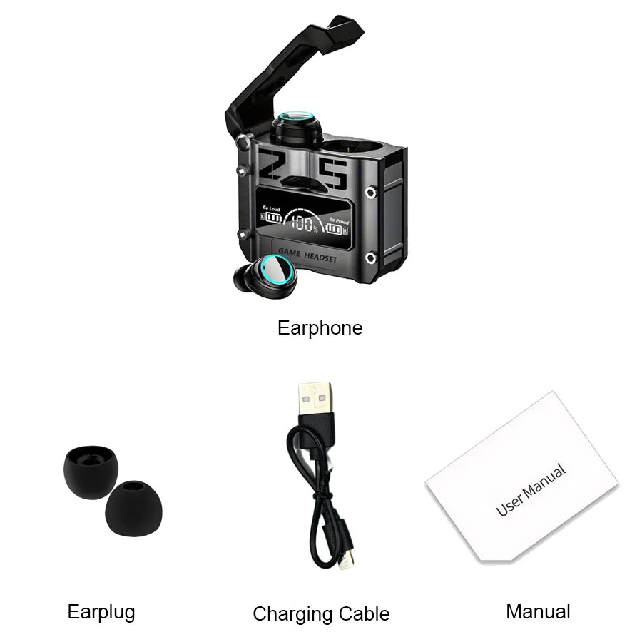 M25 TWS Bluetooth 5.3 Earbuds