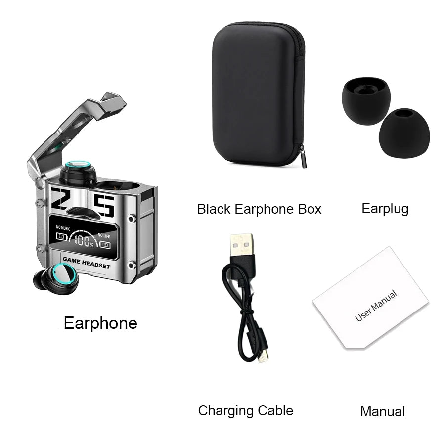 M25 TWS Bluetooth 5.3 Earbuds